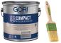 Preview: GORI 88 Compact-Lasur – Mittelschichtige Holzlasur (2,50 Liter) - Anthrazit Metallic + Profi Pinsel